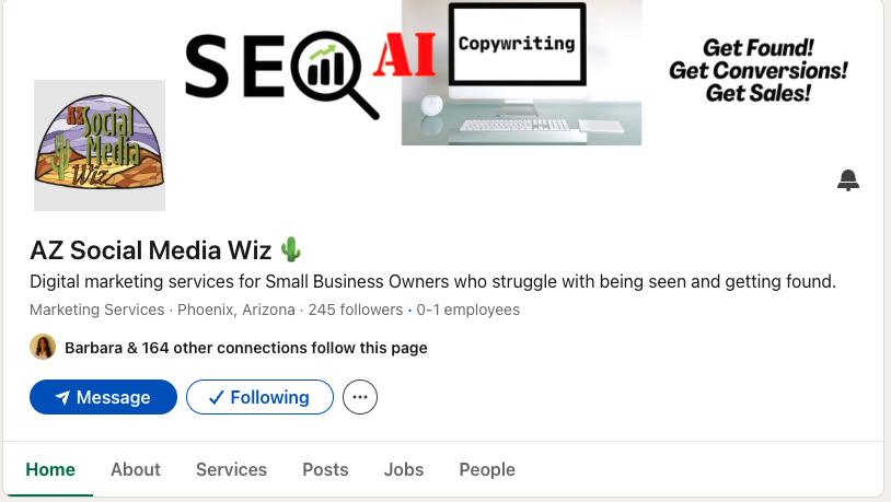 AZSMW-LI-Company Page - AZ Social Media Wiz AZ Social Media Wiz LinkedIn Company Page