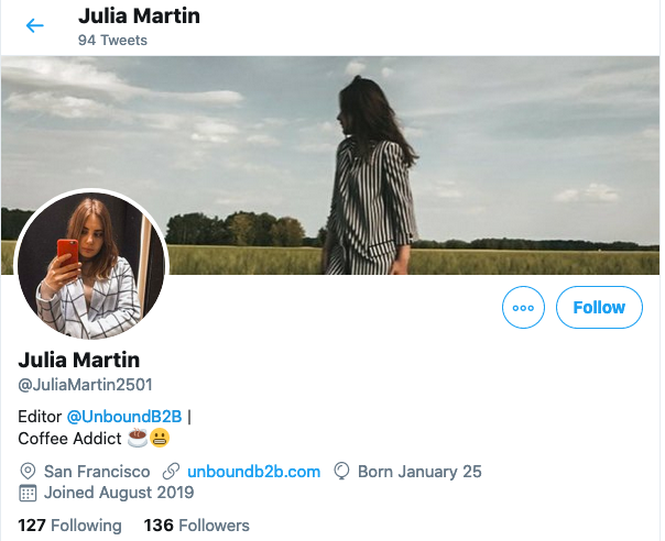 Julia Martin on Twitter 