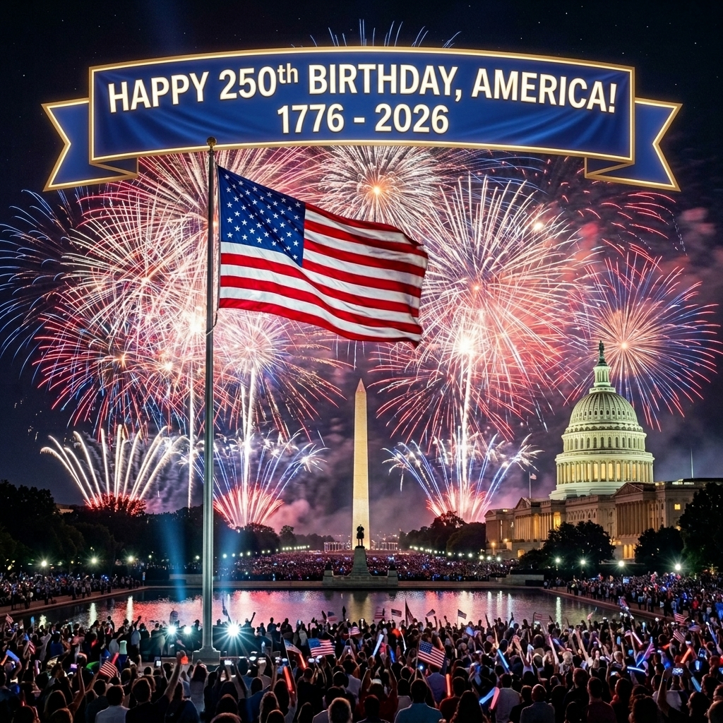This July 4th holiday will be like no other as America celebrates its 250th birthday!