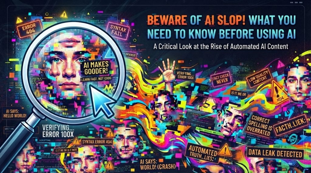 Beware of AI Slop: what you need to know. [ai-generated]